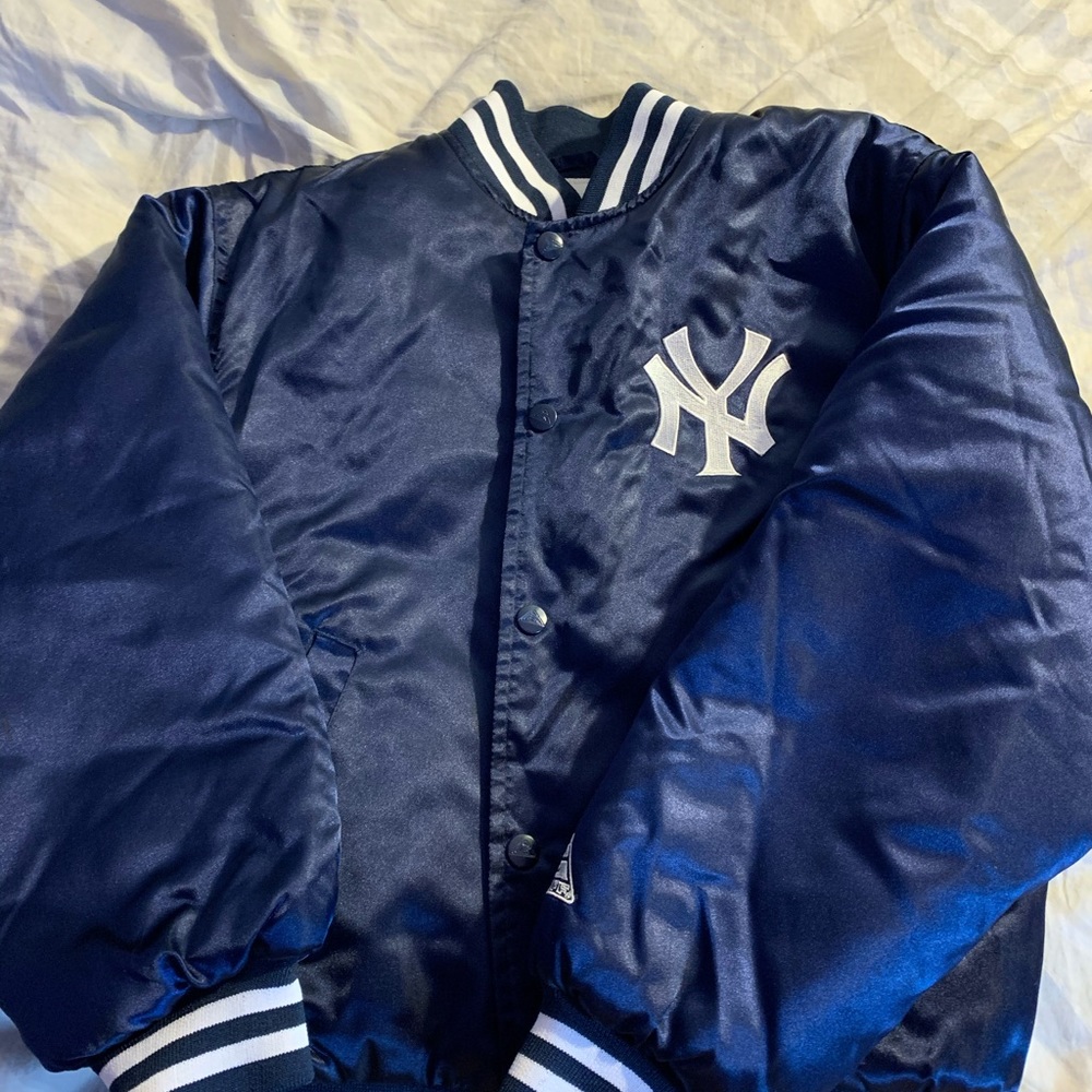 Vintage youth satin bomber